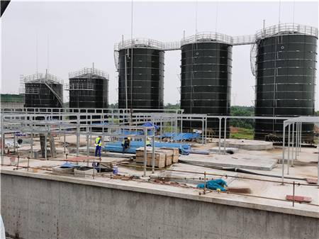 YHR Glass-Fused-to-Steel Tanks Promote the Development of Sewage Treatment Equipment