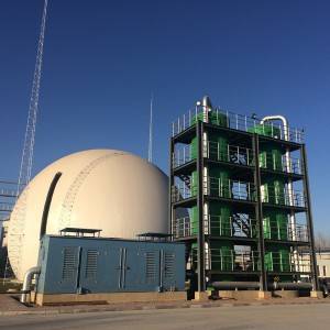 Double Membrane Biogas Holder