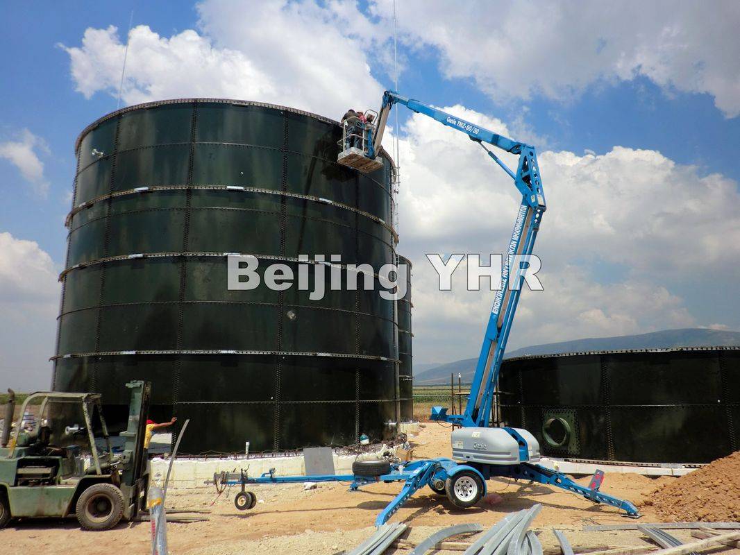 High Capacity Biogas Digester 50 M3 To 10000 M3 30 Years Life Time