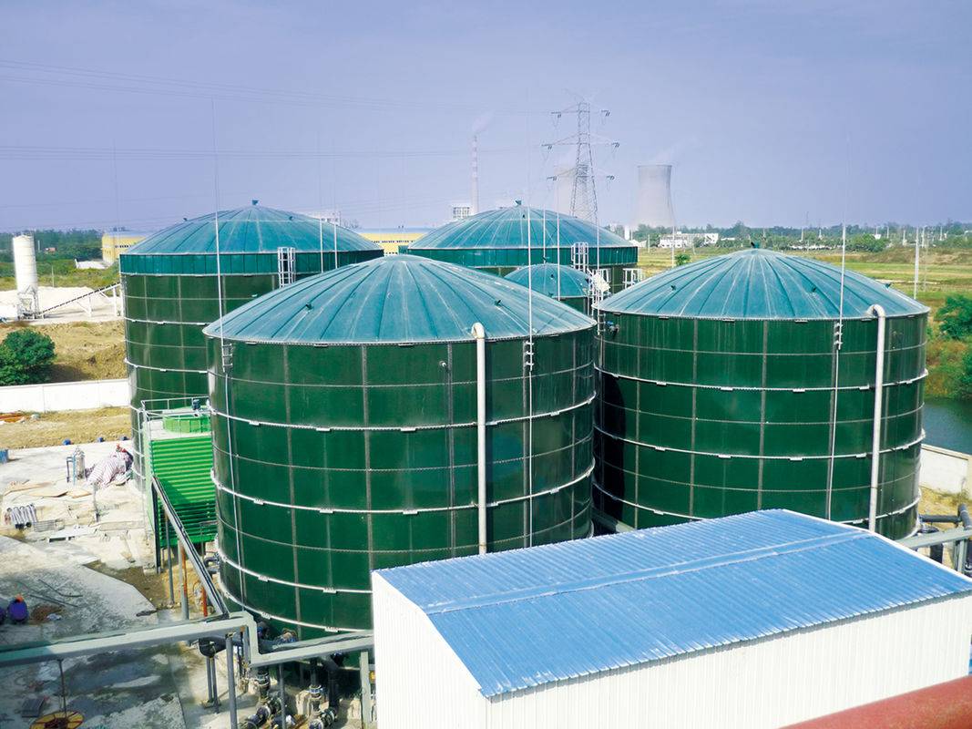 High Acidity Leachate Storage Tanks Abrasion Resistance Low Consumption
