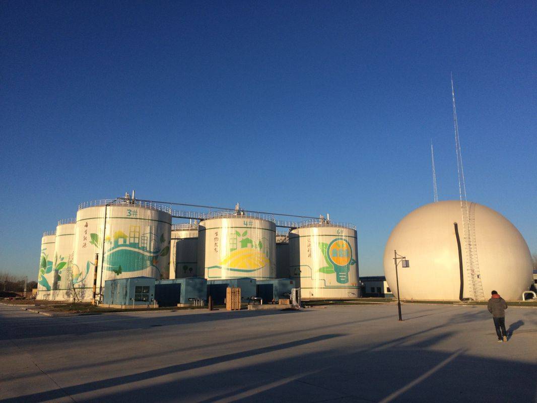 Energy Saving Membrane Gas Holder , LNG Biogas Purification Equipment
