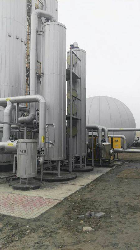 Safety Dry Scrubber System , H2s Removal System Low Hydrogen Sulfide Content