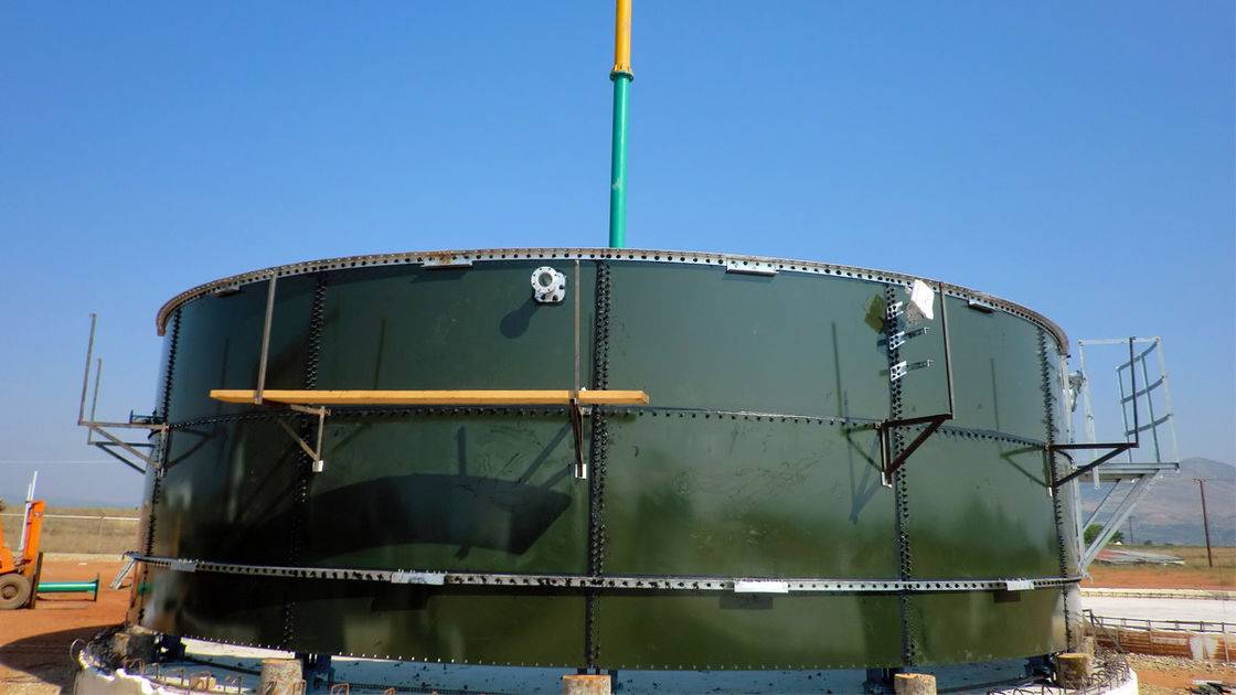 Fire Protection AWWA D103 Glass Fused To Steel Tanks