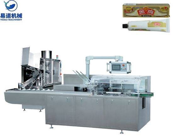 Tyz-130 Automatic Box Packing Machine with Hot Glue Sealing Featured Image