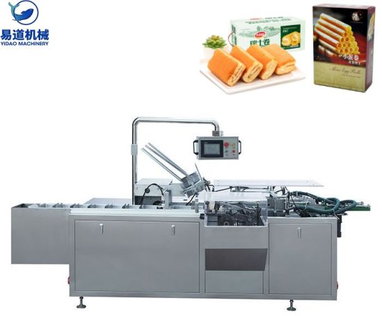 Tyz-130 Automatic Food Beverage Pharmaceutical Products Box Packing Carton Machine Featured Image