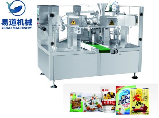 Automatic Premade Pouch Soft Sweet Food Packing Machine