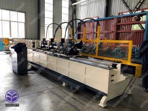 High speed without noises steel angle stud and track light keel roll forming machine