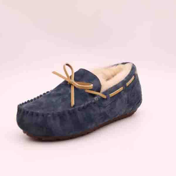 Lady Classic Sheepskin Moccasins with Lace Featured Image