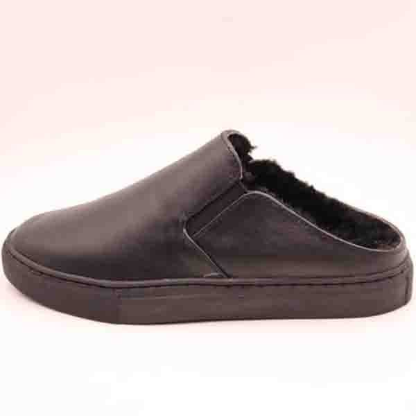 Men Leather Slipper with Vulcanized Sole Featured Image