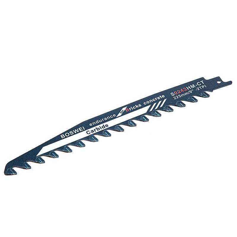 Boswei S0243HM Reciprocating Saw Blade for Aerated Concrete