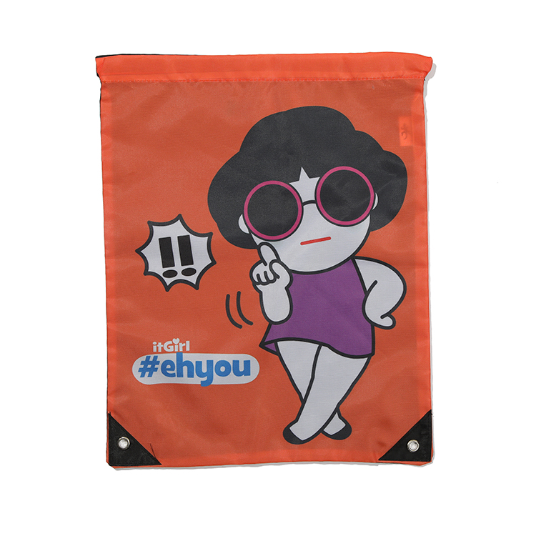 Personalized Beach Bag Printing Drawstring Backpack Sackpack