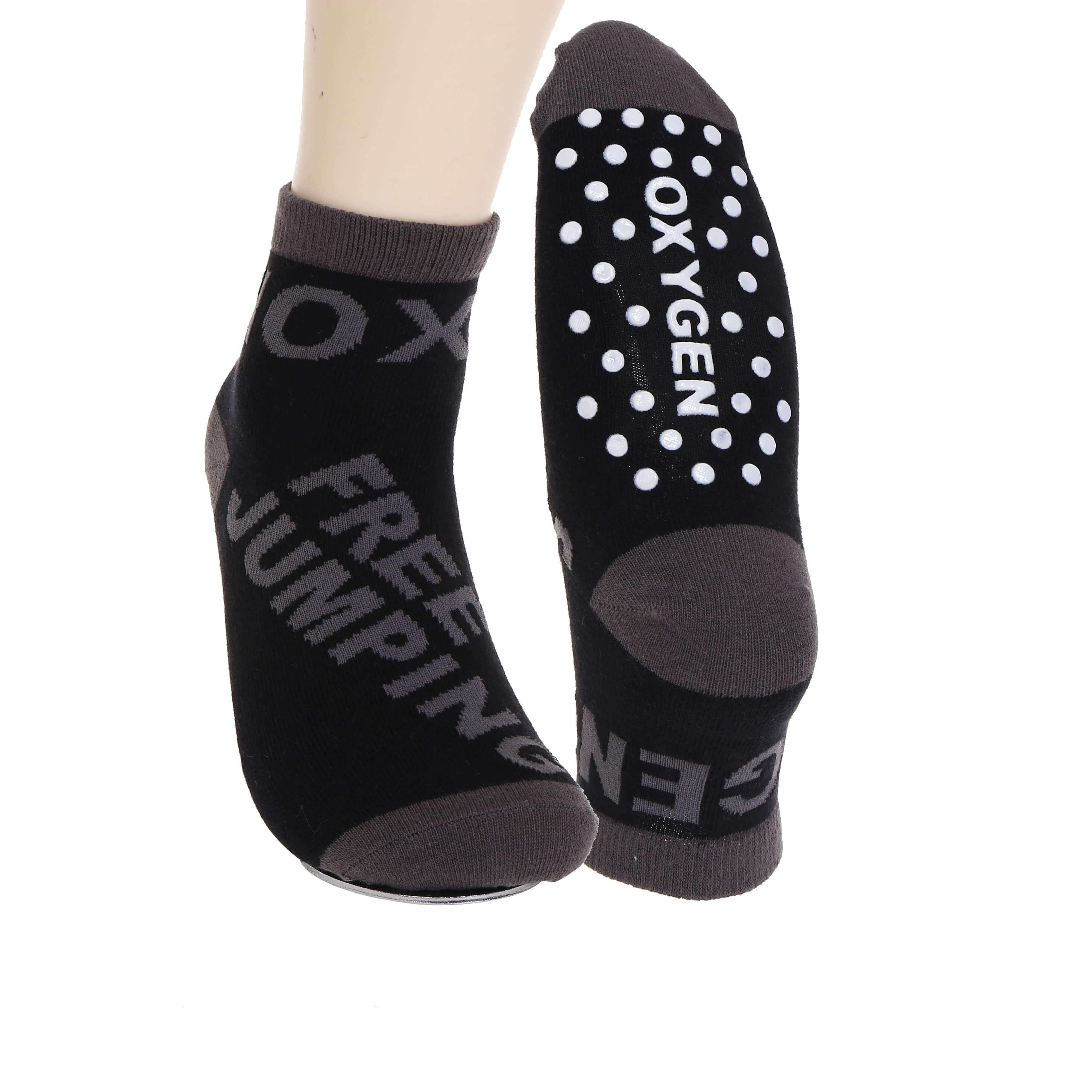 China Factory Supply Custom Logo Trampoline Socks Jump Socks Anti-Slip Socks