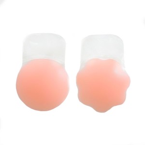 Factory Direct Sale Women Sexy Seamless Bra Backless Strapless Bra Push up Invisible silicone Bra for Women Flower Shape
