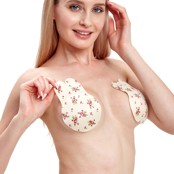 FASHION high quality sexy seamless bra Backless strapless Bra push up bra leopard print adhesive bra Featured Image