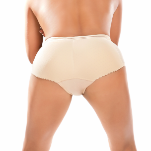 Big Size Lace Trim Brazilian Tight Butt Lift Pants Underwear Padding Enhancer For Women