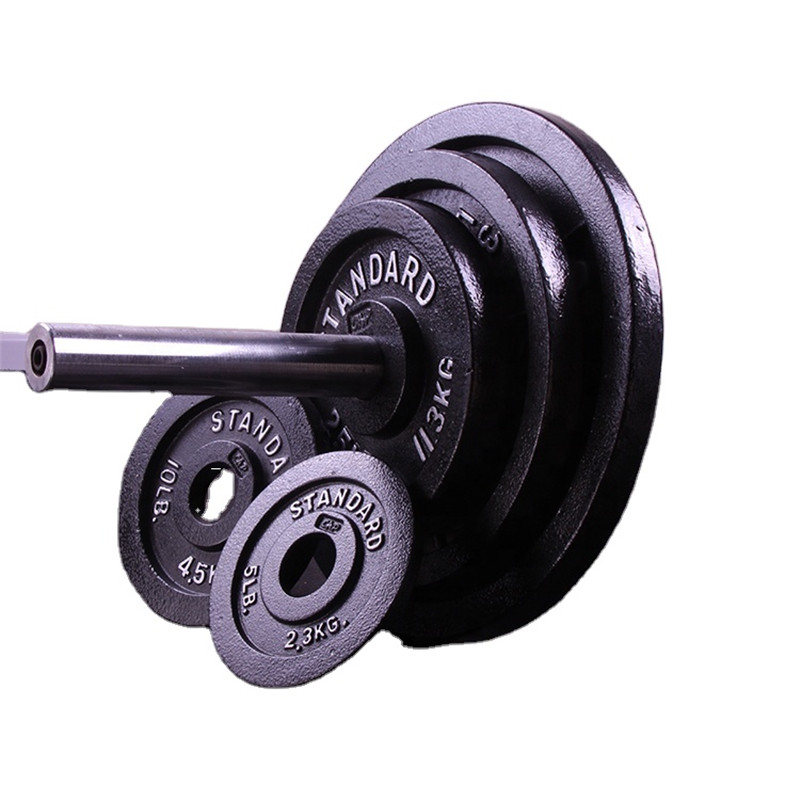 Four Cast Iron Barbell Free Weight plate Featured Image