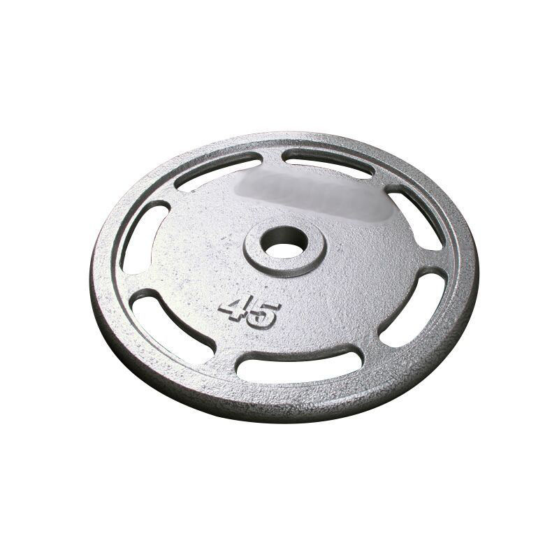 gym seven hole cast iron weight plate