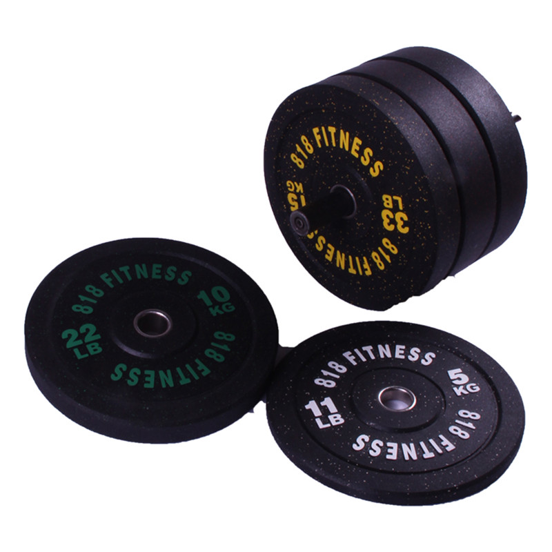 colour Weight Lifting rubber bumper plate