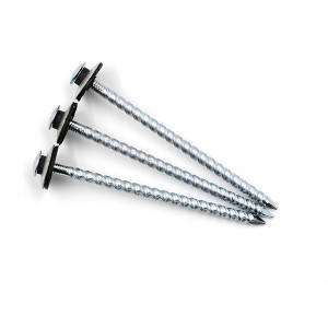Good Quality Electro Galvanized Zinc Plated Roofing Screw Nail with / Without Washer