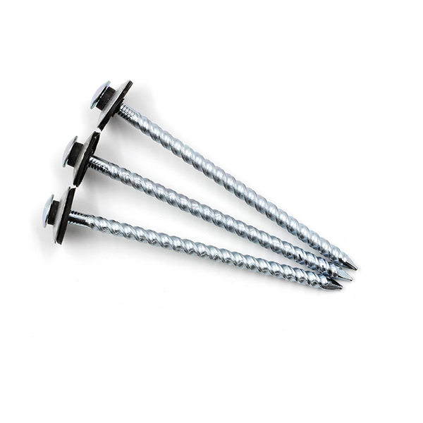 Good Quality Electro Galvanized Zinc Plated Roofing Screw Nail with / Without Washer Featured Image