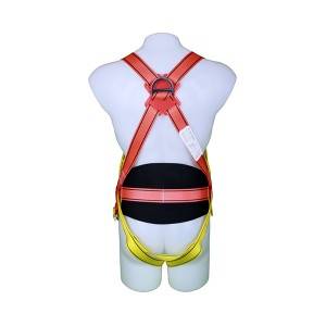 Safety harness for fall arrest full body safety belt for construction workers