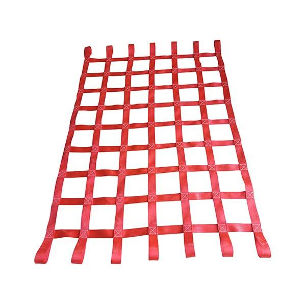 Polyester webbing net adjustable cargo net for truck for suv/climbing cargo net Featured Image