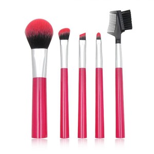 High quality China factory 5pcs makeup brushes set