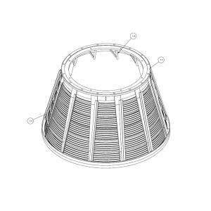 VM1500 centrifuge basket