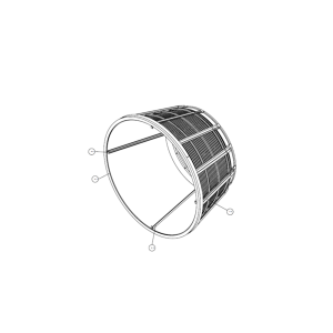VM1400 centrifuge basket