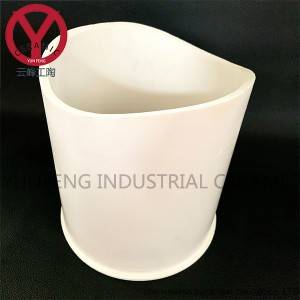 92 alumina ceramic lining tube for abrasion and corrosion resistant solution