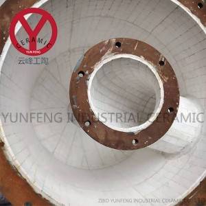 Ceramic Cyclone Lined for Mining