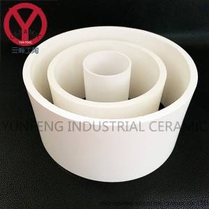 wear resistant ceramic lining steel tube