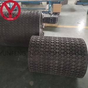 Impact resistant wear protection rubber ceramic cylinder composite liner