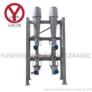 high consistency double-effects pulp cleaner of waste paper recycling machine