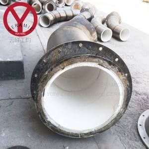 Ceramic Lined Elbow Pipe