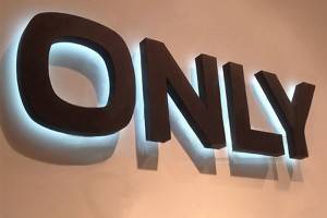 Advertising 3d led acrylic letter for shop signage