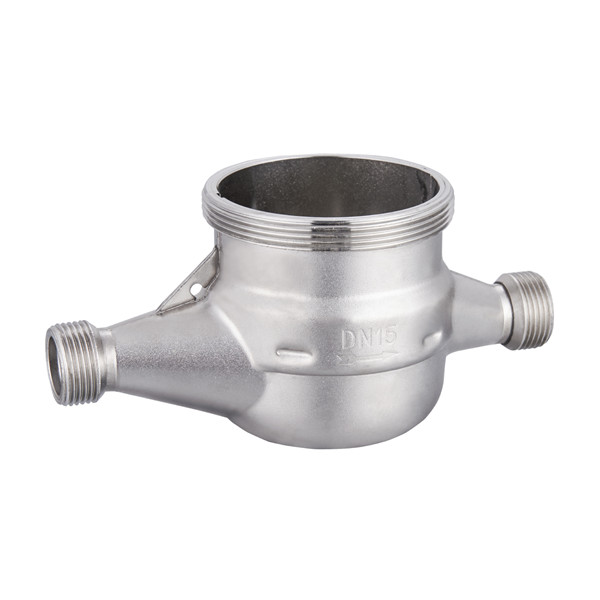 ZF1001-DN15 Customer designed Stainless Steel Normal Mechanical watermeter body Featured Image