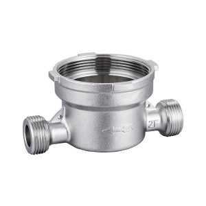ZF1006 Stainless Steel water meter body for drinking water