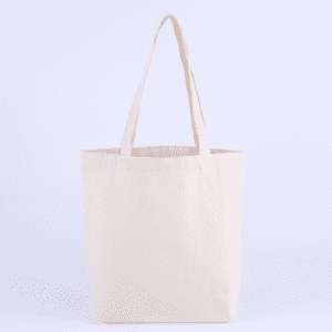 Fashion design natural cotton heavy-duty canvas tote women bag