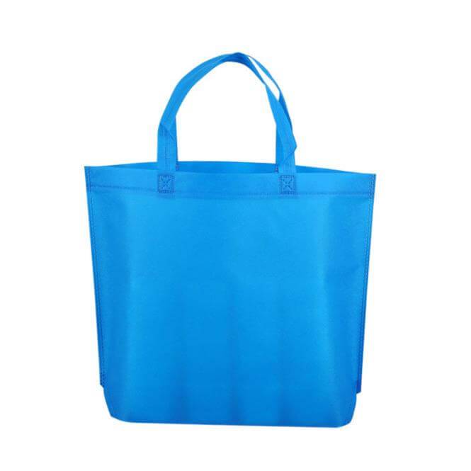 Wholesale Customized Printing Logo China Advertising Shopping Pp Nonwoven Bag Black White Blue Non-woven Promotional Bags Featured Image