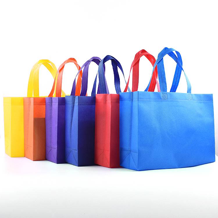 Stock Promotional Colored Non Woven Tote Shopping Bag Featured Image