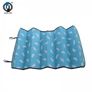 Bubble PE film sun shade with different patterns