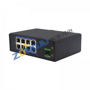 Unmanaged 8 Port 1000M Industrial Switch with 1 SFP ZJD18G-SFP