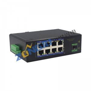Unmanaged 8 Port 100M Industrial Switch with 2 SFP ZJD28GF-SFP