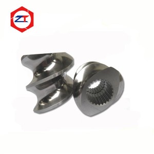Convey screw elements for twin screw extruder