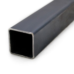 Black Square Steel Pipe For Furniture