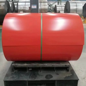 Red Color Coated PPGI Steel Coil for Afrcia