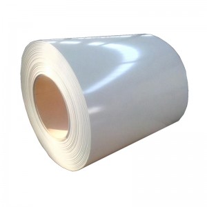 RAL 9001 Color Coated PPGL Steel Coil for Roofing