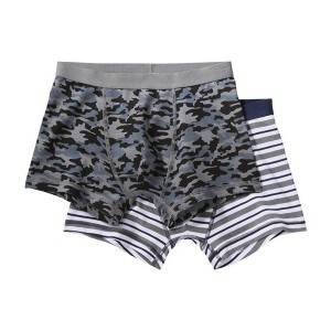 Best camouflag Comfortable Underwear Eco-Friendly Boxer Briefs Boys’2-Piece Boxer Briefs Anti-Bacterial Shorts
