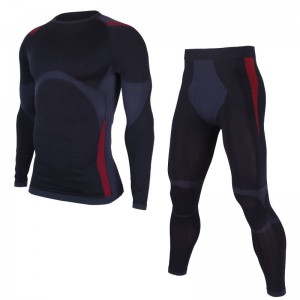 OEM Supply Reactive Printing Underwear - Fit Nation Thermal Underwear Men Set Long Sleeve Breathable Thermal Base Layers Men Moisture Wicking Lightweight and Comfortable for Outdoor Winter Activit...